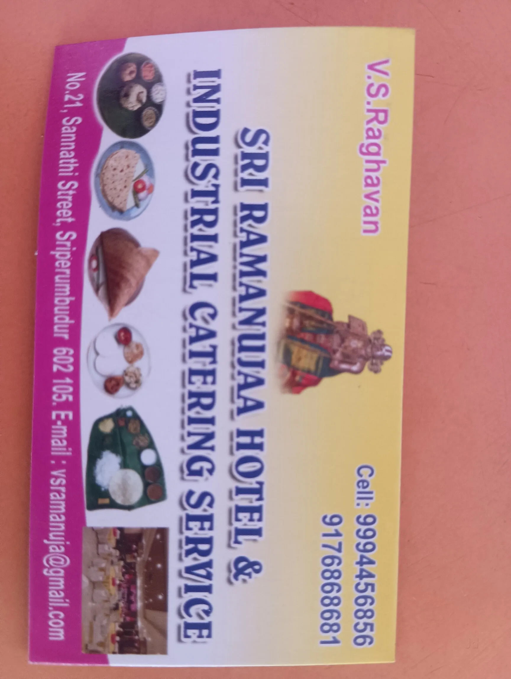 Sri Ramanujaa Catering Services