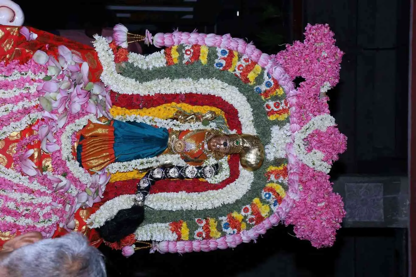 திருக்கோயில் திருத்தேர் திருக்கோயில் திருத்தேரின் போது சுவாமி அலங்காரம்