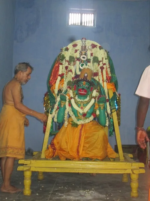 திருத்தேர் திருவிழா அனுமன் வாகனம் உற்சவர் திருவீதிஉலா