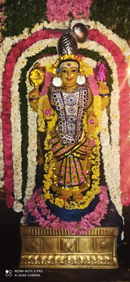 அருள்மிகு ஏலவார்குழலி அம்மன் அருள்மிகு ஏலவார்குழலி அம்மன் சந்தனகாப்பு அலங்காரம்