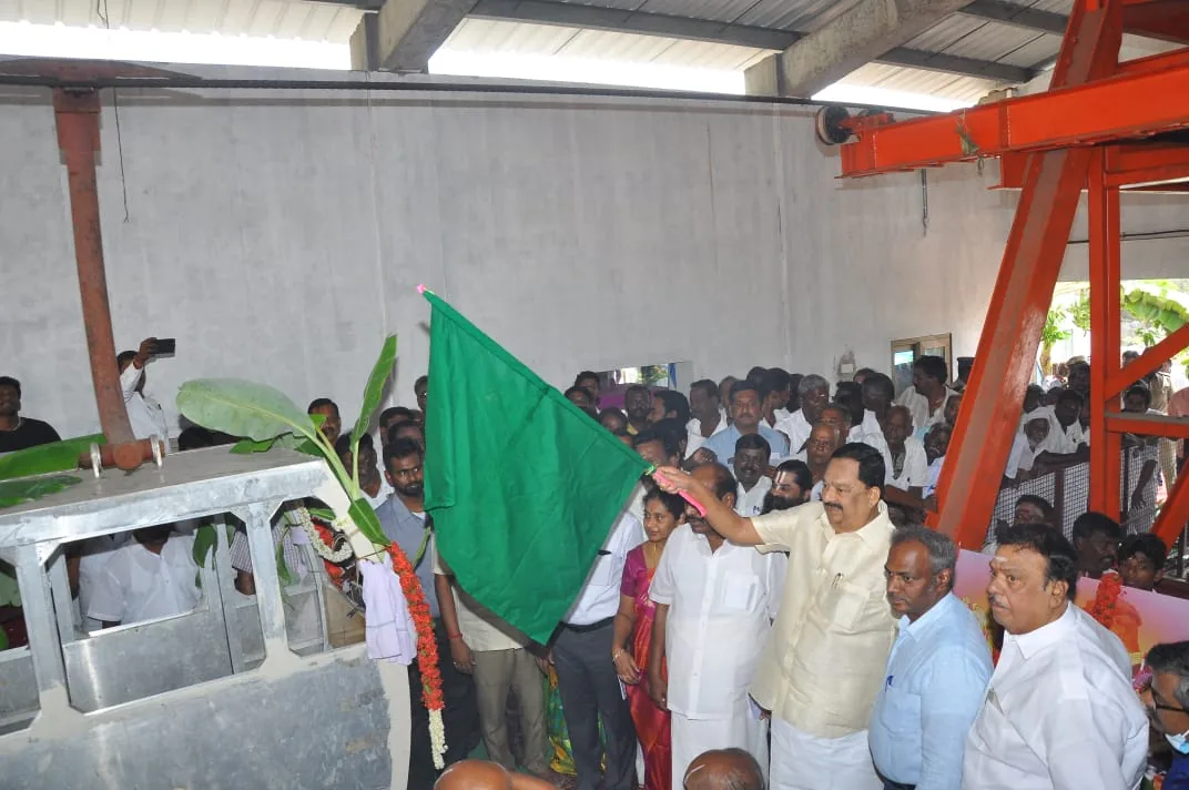 கம்பிவட ஊர்தி சோதனை ஒட்டம் துவக்க விழா கம்பிவட ஊர்தி சோதனை ஒட்டம் துவக்க விழா