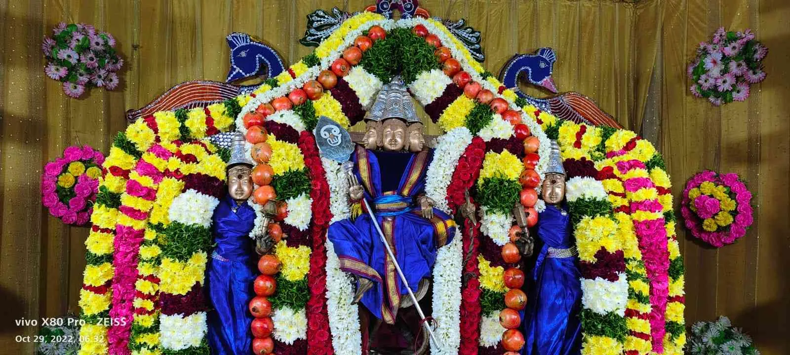 கந்த சஷ்டி நான்காம் நாள் அலங்காரம் கந்த சஷ்டி நான்காம் நாள் அலங்காரம்