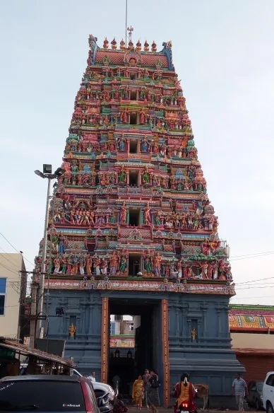 ராஜகோபுரம் அருள்மிகு காமாட்சி அம்மன் திருக்கோயில் ராஜகோபுரம்
