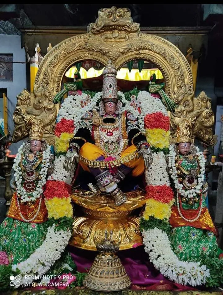 யோக நரசிம்மர் அலங்காரம் யோக நரசிம்மர் அலங்காரம்