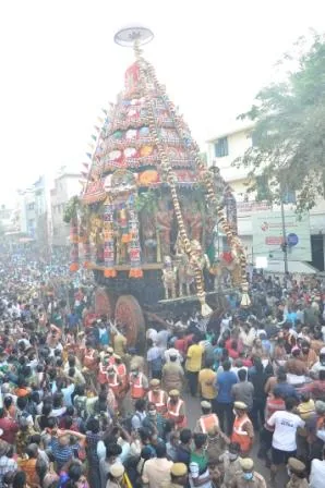 பங்குனி திருவிழா கபாலீஸ்வரர் கோவில் தேர் திருவிழா 2022