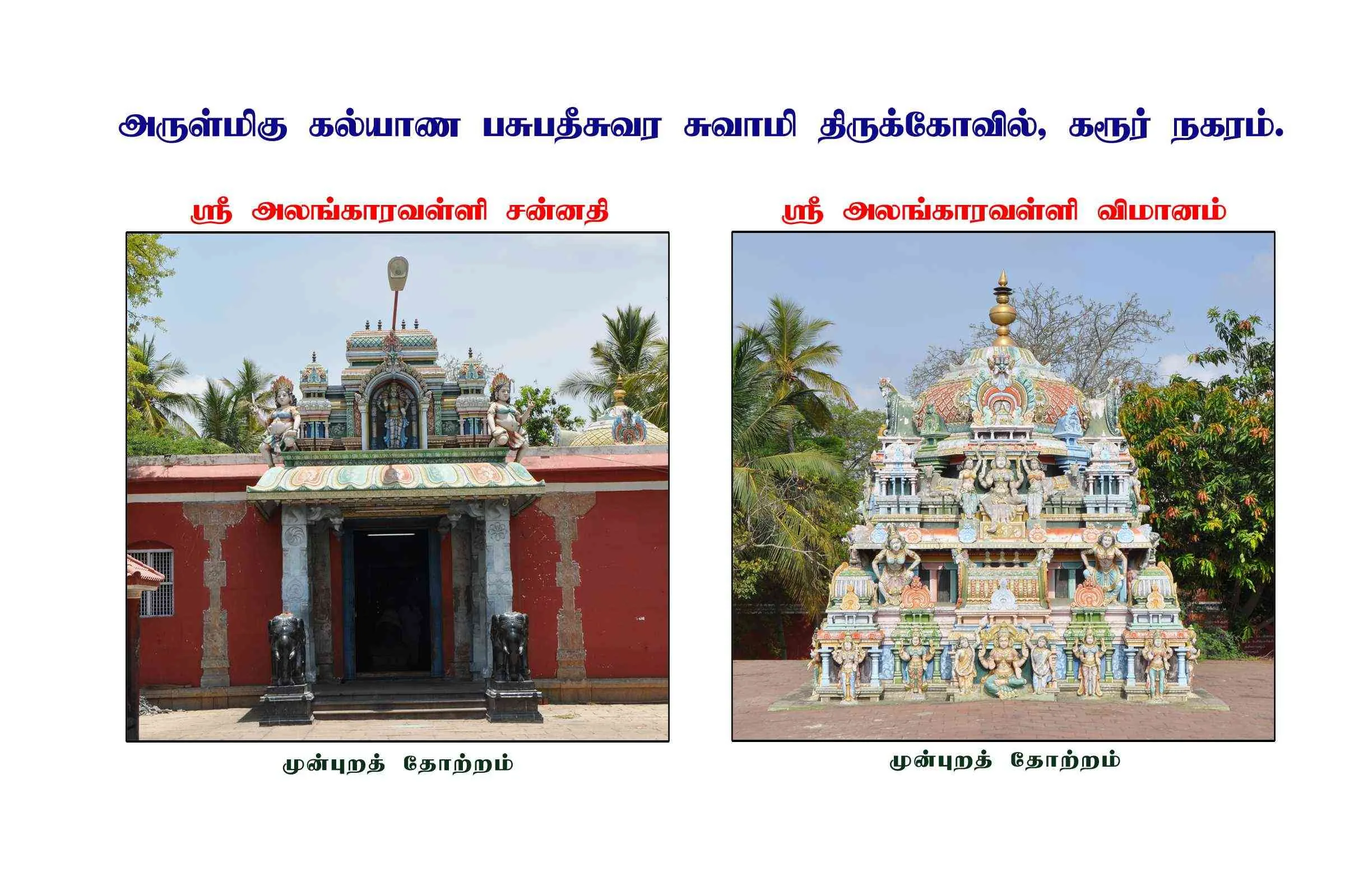 திருக்கோயில் புகைப்படங்கள் விமானம்