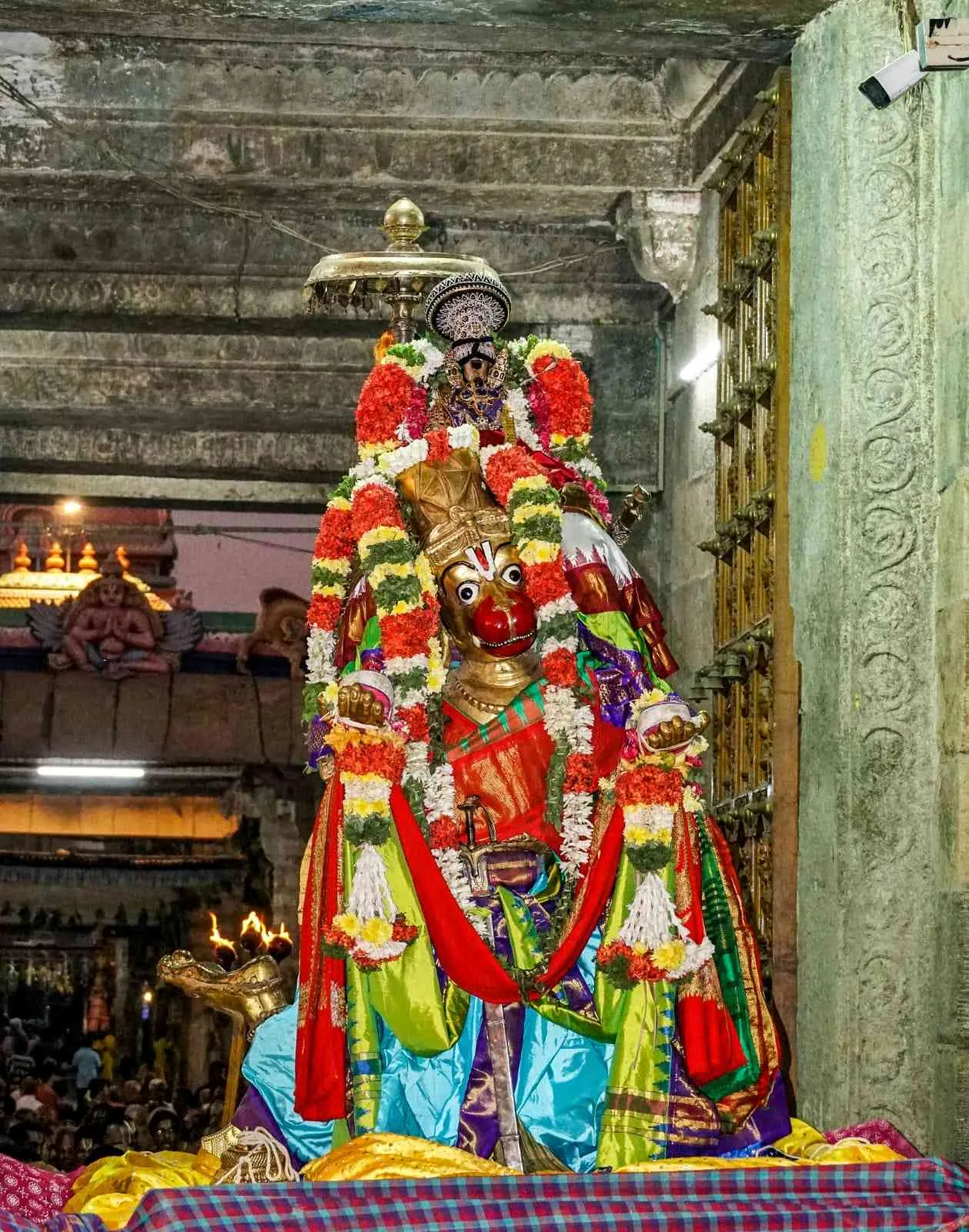 ஸ்ரீ நம்பெருமாள் அனுமந்த  வாகனத்தில் ஸ்ரீநம்பெருமாள் திருப்பள்ளியோடம் திருவிழா 
வெள்ளிக்கிழமை  ஸ்ரீ நம்பெருமாள் அனுமந்த  வாகனத்தில்