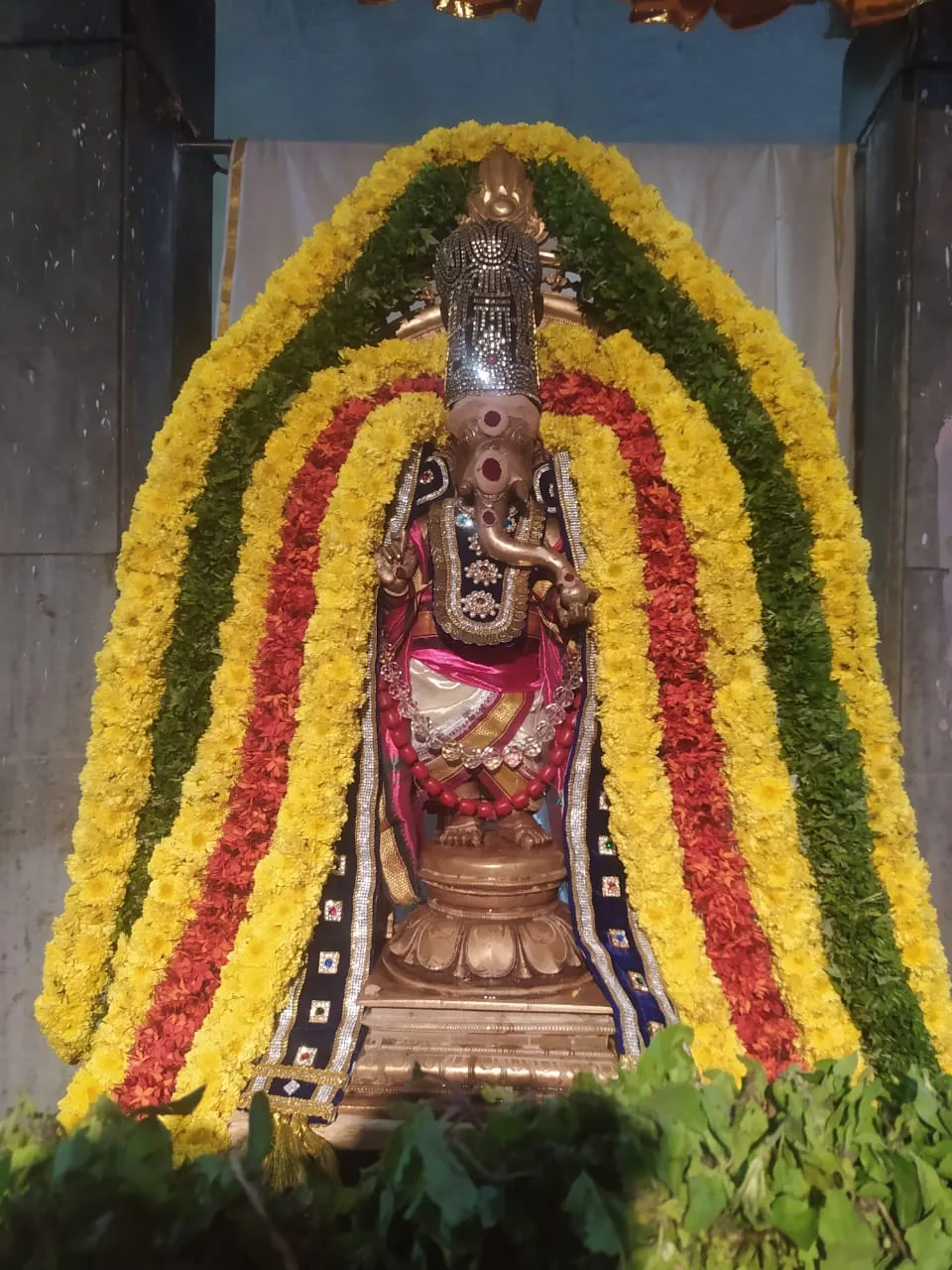 ஆஞ்சிநேயர் ஜெயந்தி அருள்மிகு ஸ்ரீ மாணிக்க விநாயகர் சன்னதியில் ஆஞ்சநேயர் ஜெயந்தியை முன்னிட்டு ஸ்ரீ ஆஞ்சநேயருக்கு சிறப்பு அலங்காரம்.