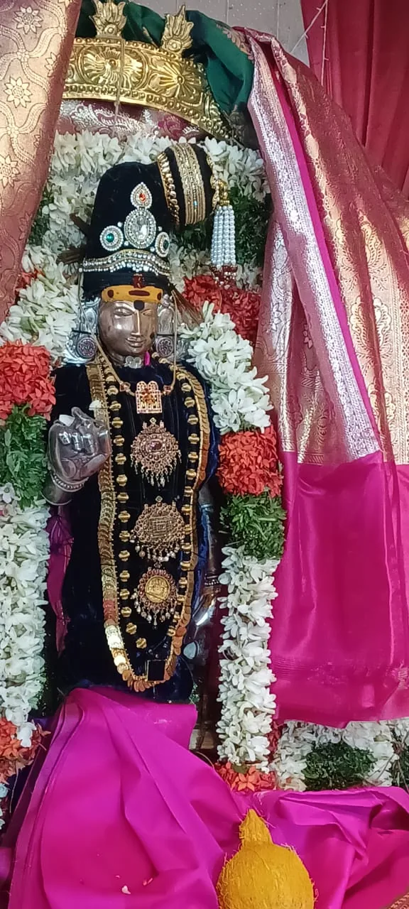 திருக்கல்யாண வைபவம் 30.04.2023 அன்று திருக்கோயில் நூற்றுக்கால் மண்டபத்தில் அருள்மிகு தாயுமானசுவாமி மற்றும் மட்டுவார்குழலம்மை திருக்கல்யாண  வைபவம் சிறப்பாக நடைப்பெற்றது.