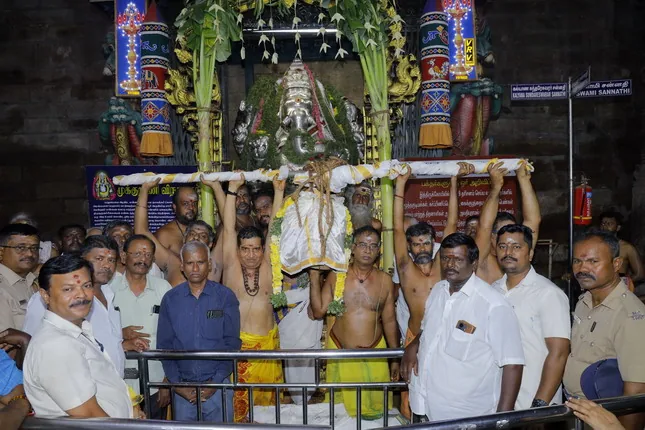 விநாயகர் சதுர்த்தி-2023 அருள்மிகு முக்குறுணி விநாயகர் வெள்ளிக்கவச சிறப்பு பூஜை