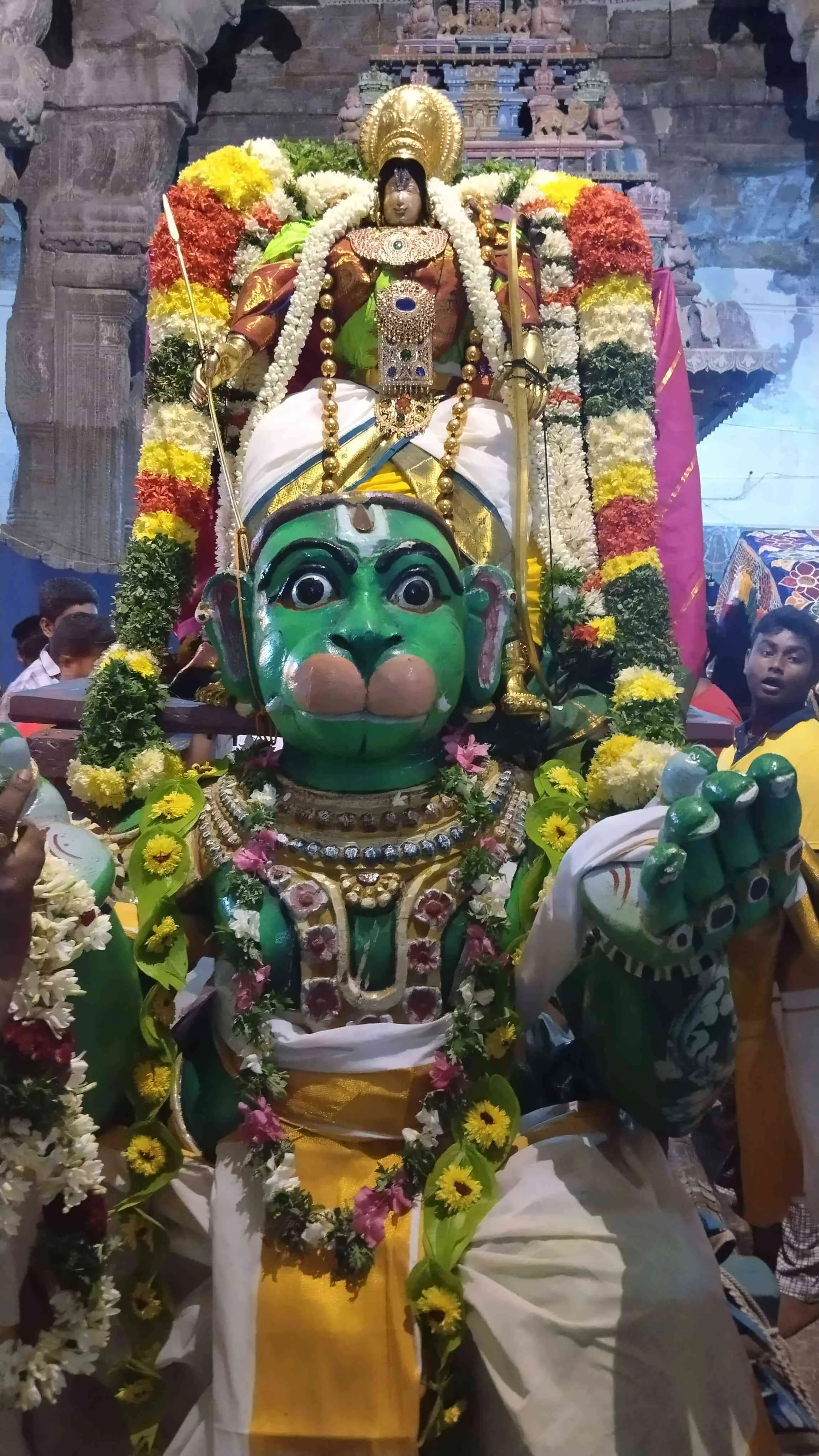 வைகாசி பெருந்திருவிழா 2023 வைகாசி பெருந்திருவிழா 3ம் திருநாள் (28.05.2023) அனுமார் வாகனம்