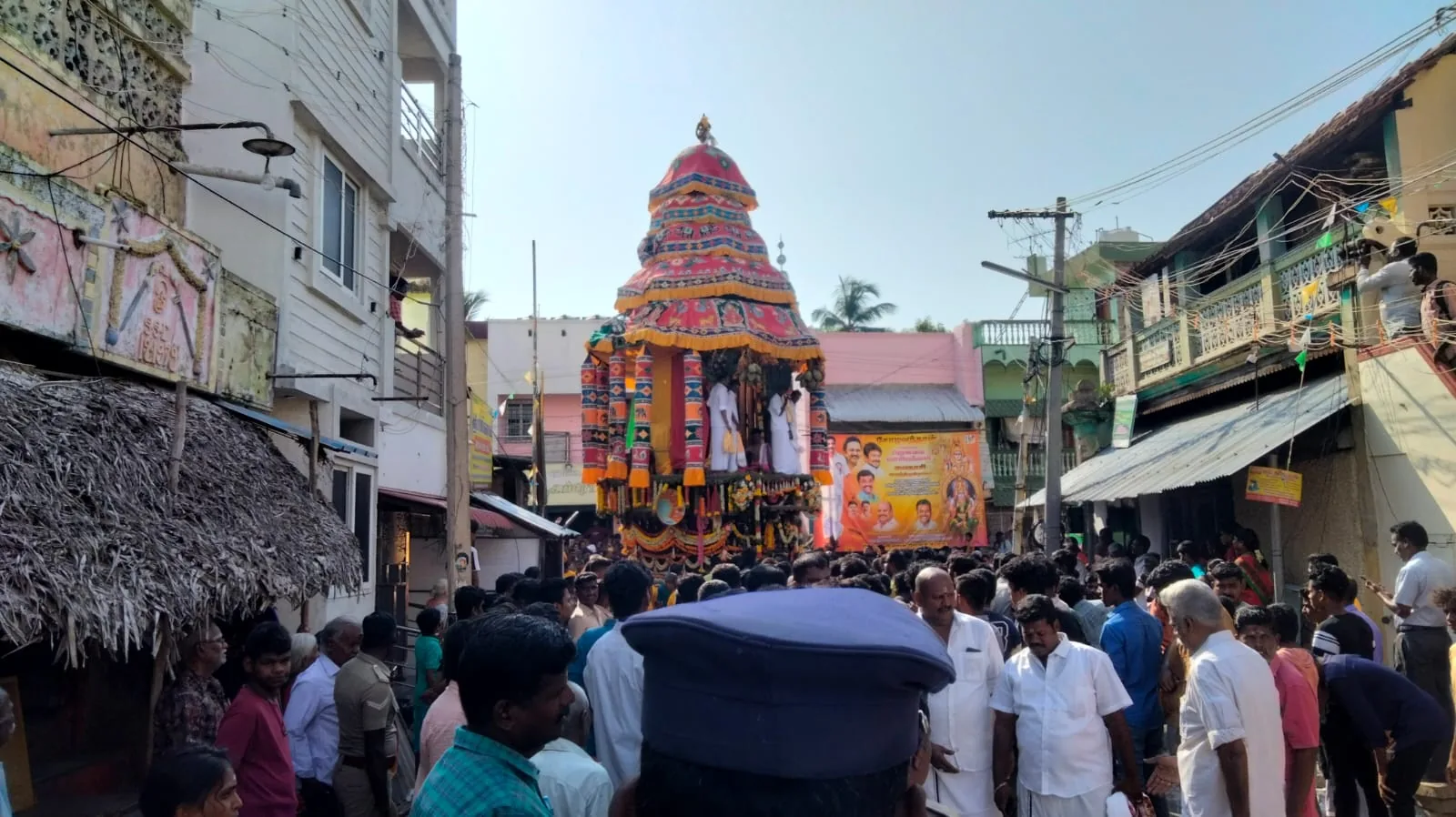தேரோட்டம் அருள்மிகு ஜெனகை மாரியம்மன் திருக்கோயில் வைகாசிப் பெருந்திருவிழா தேரோட்டம்