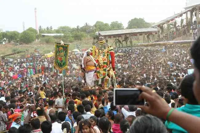 சித்திரை பெருந்திருவிழா தேனூர் மண்டபம்