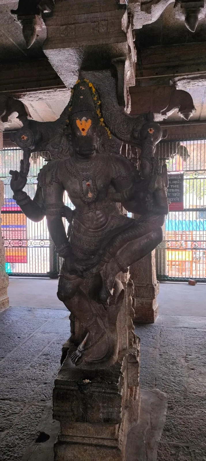 தசாவதார சிற்பங்கள் - வராக அவதாரம் இத்திருக்கோயில் திருக்கல்யாண மண்டபத்தில் தசாவதாரக்காட்சிகள் சிற்பங்களாக  அமையப்பட்டுள்ளன.