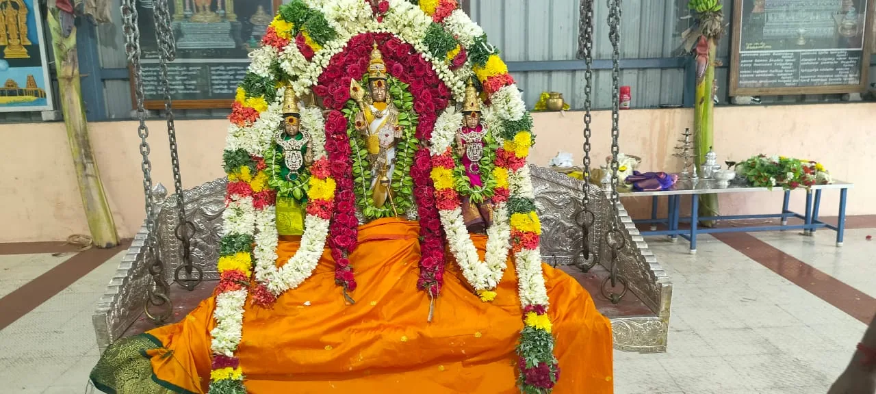 வசந்த உற்சவம் 5ஆம் நாள் வசந்த உற்சவம் ஐந்தாம் நாள் திருவிழா