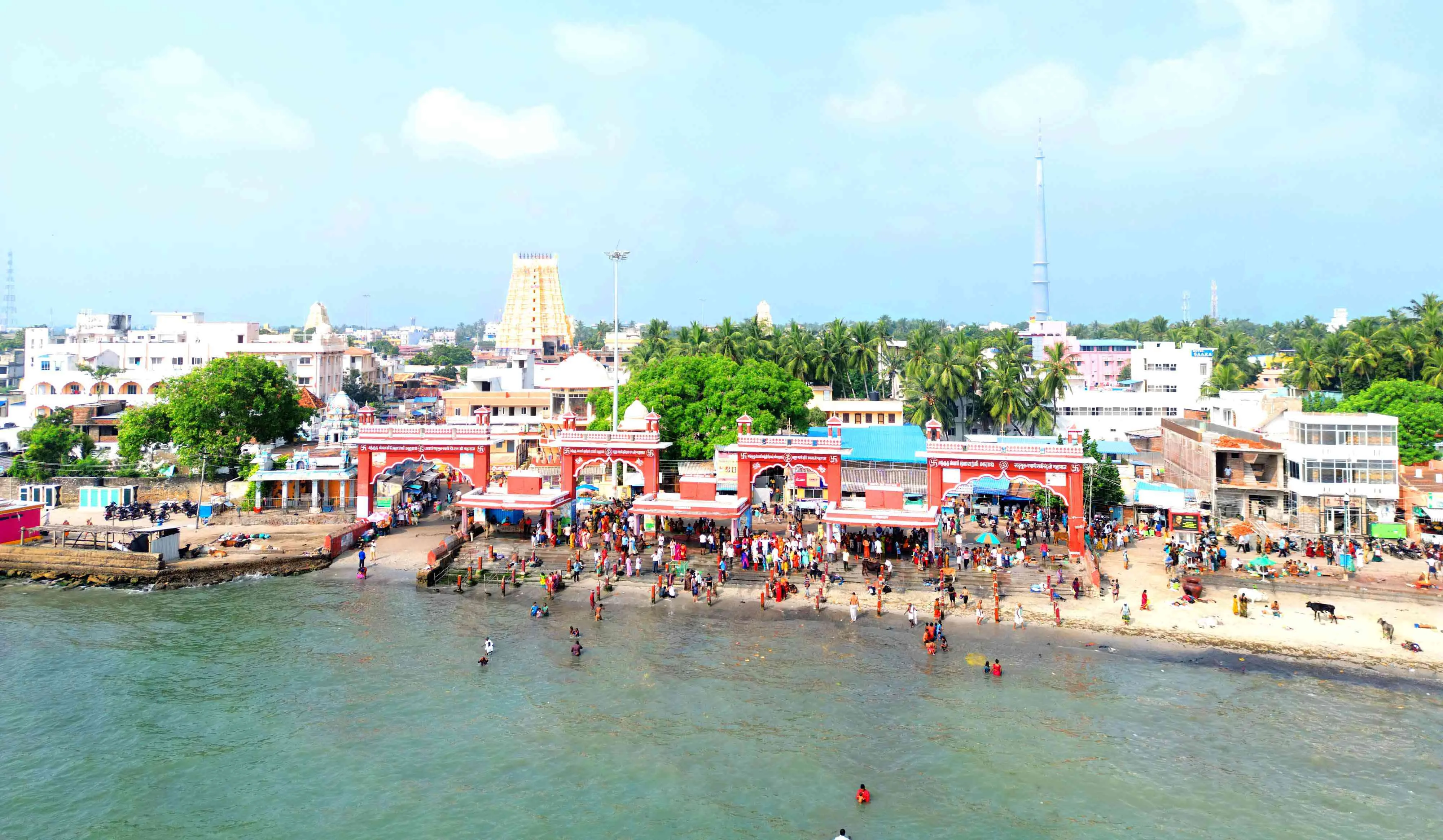 அக்னி தீர்த்தக் கடற்கரை அக்னி தீர்த்தக் கடற்கரை