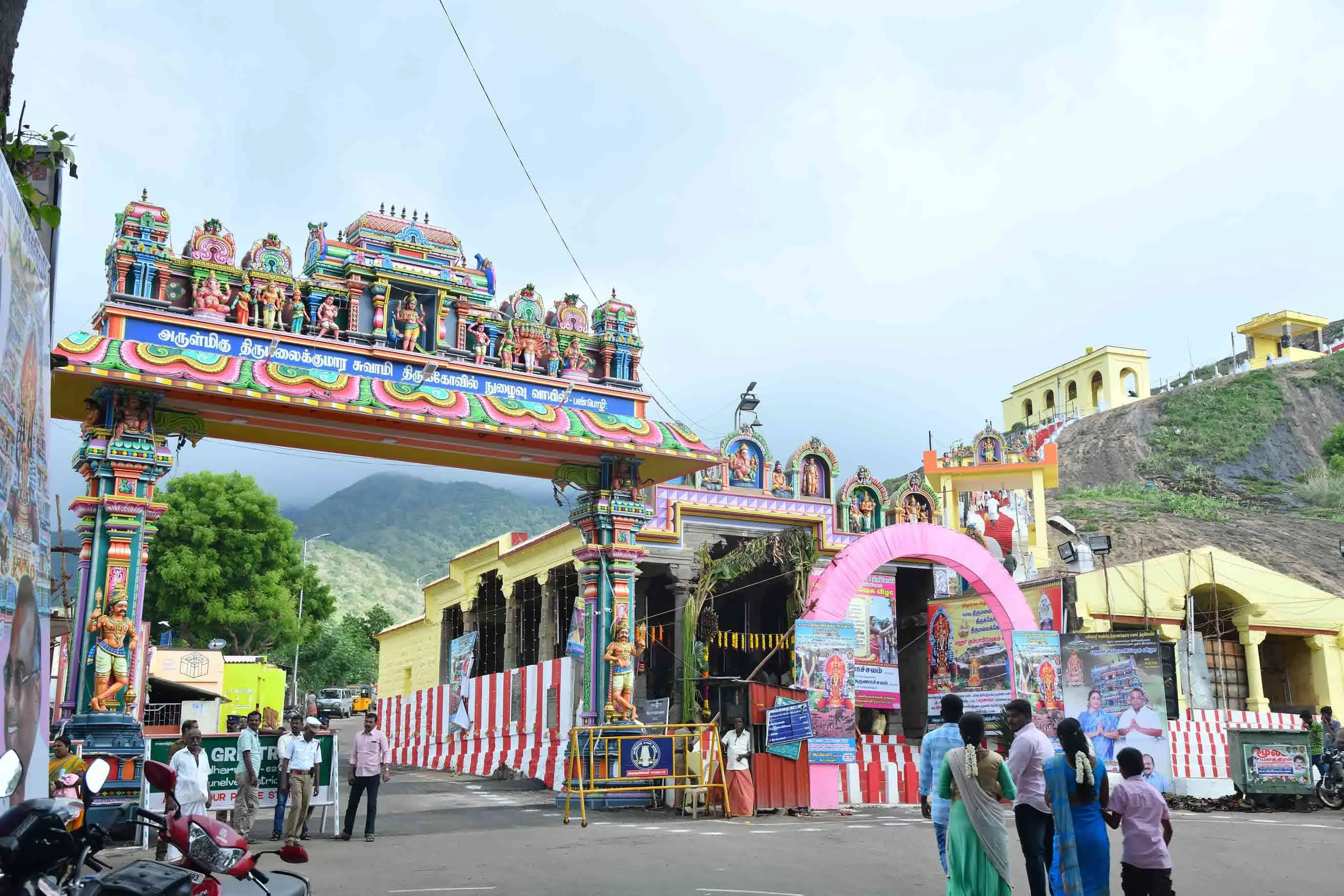 அருள்மிகு திருமலைக்குமாரசுவாமி திருக்கோயில், பண்பொழி. திருக்கோயில் அறிமுகம்