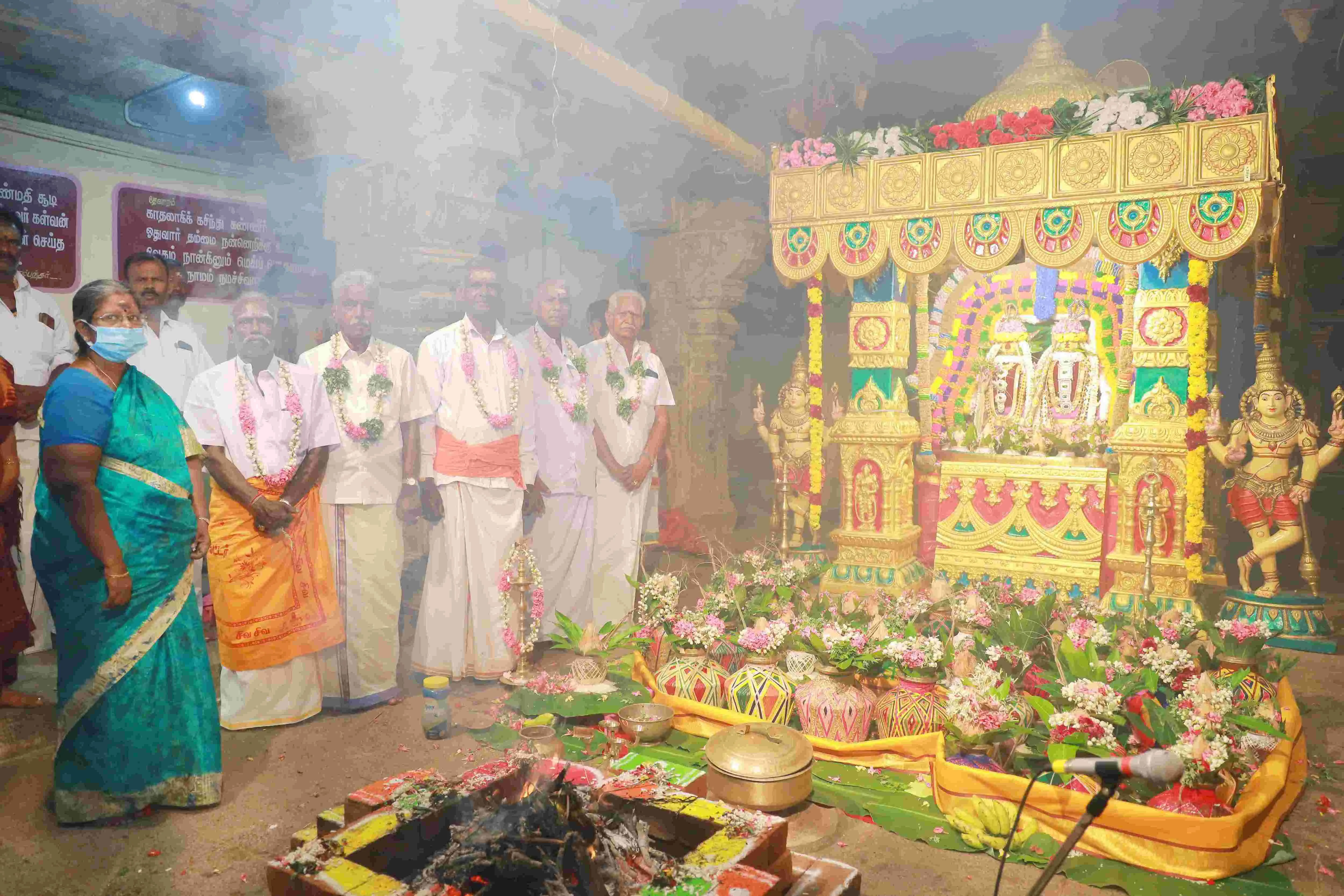 வருஷாபிஷேகம் அருள்மிகு திருமலைக்குமாரசுவாமி திருக்கோயிலின் உபகோயிலான அருள்மிகு நகரீஸ்வரமுடையார் திருக்கோயிலில் நடைபெற்ற இரண்டாம் வருட வருஷாபிஷேக நிகழ்வுகள்