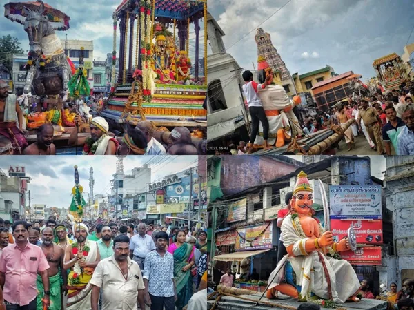 சூரசம்கார நிகழ்வுகள் அருள்மிகு நெல்லையப்பர் அருள்தரும் காந்திமதி அம்மன் திருக்கோயிலில் 18.11.2023 அன்று சூரசம்கார நிகழ்வுகள் வெகு சிறப்பாக நடைபெற்றது.