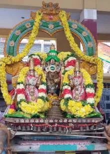 பிரமோற்சவம் பிரம்மோற்சவம் 1-ம் நாள் காலை  திருவீதிப்புறப்பாடு மங்களகிரி