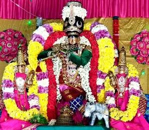 பிரமோற்சவம் பிரம்மோற்சவம் 6-ம் நாள் காலை திருவீதிப்புறப்பாடு  சூர்ணாபிஷேகம்      .