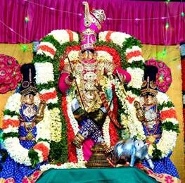 பிரமோற்சவம் பிரம்மோற்சவம் 7-ம் நாள் இரவு திருவீதிப்புறப்பாடு  கேடயம்