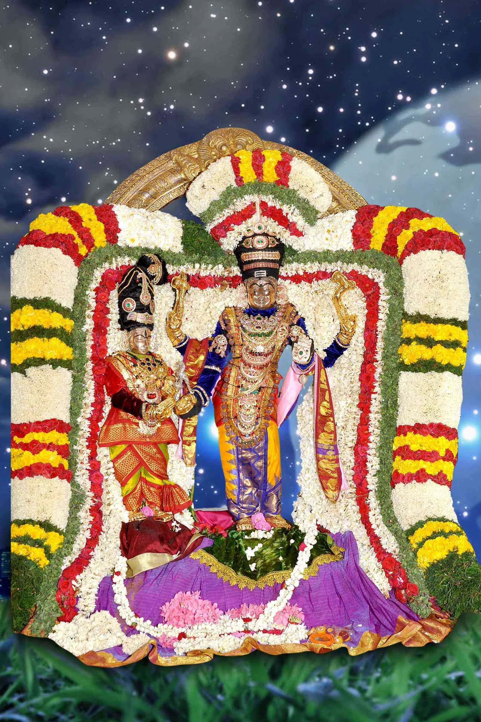 பிரம்ம உற்சவம் பிரம்ம உற்சவத்தில் திருக்கல்யாணம்