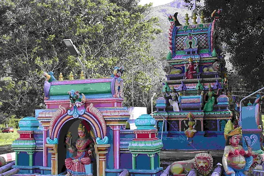 அருள்மிகு மாரியம்மன் திருக்கோயில் கோவிலின் விமானம்