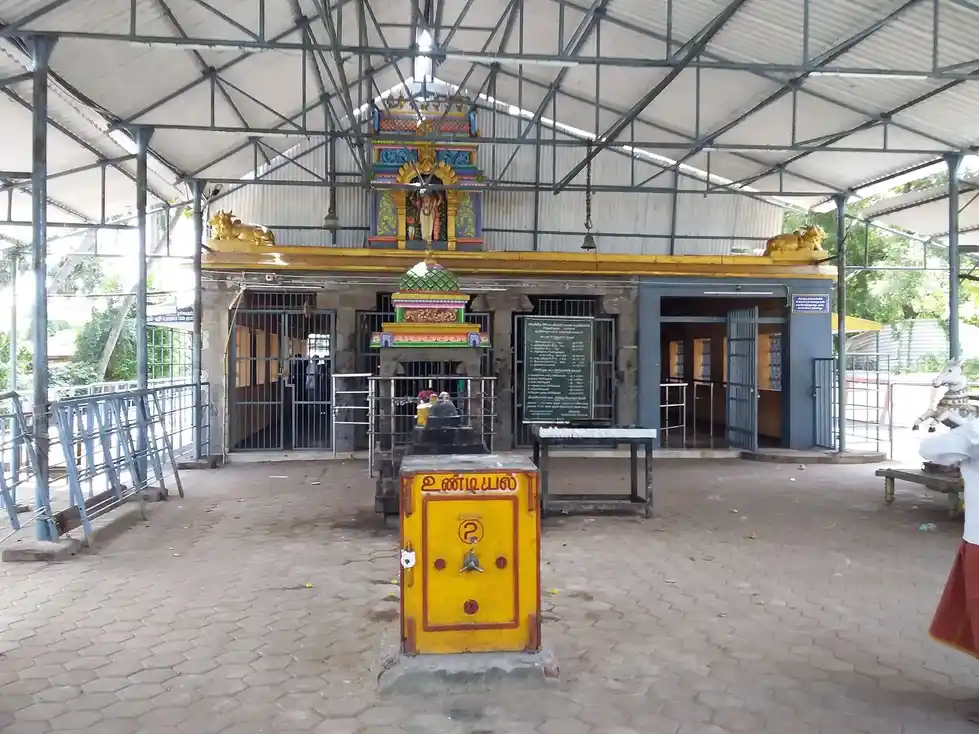 Arulmigu Agora Veerabathra Swamy Temple, Hanumanthapuram - 603110 அருள்மிகு அகோர வீரபத்திர சுவாமி திருக்கோயில், அனுமந்தபுரம், திருப்போரூர் - 603110, Chengalpattu - Ancient Temple Architecture and History Image 3