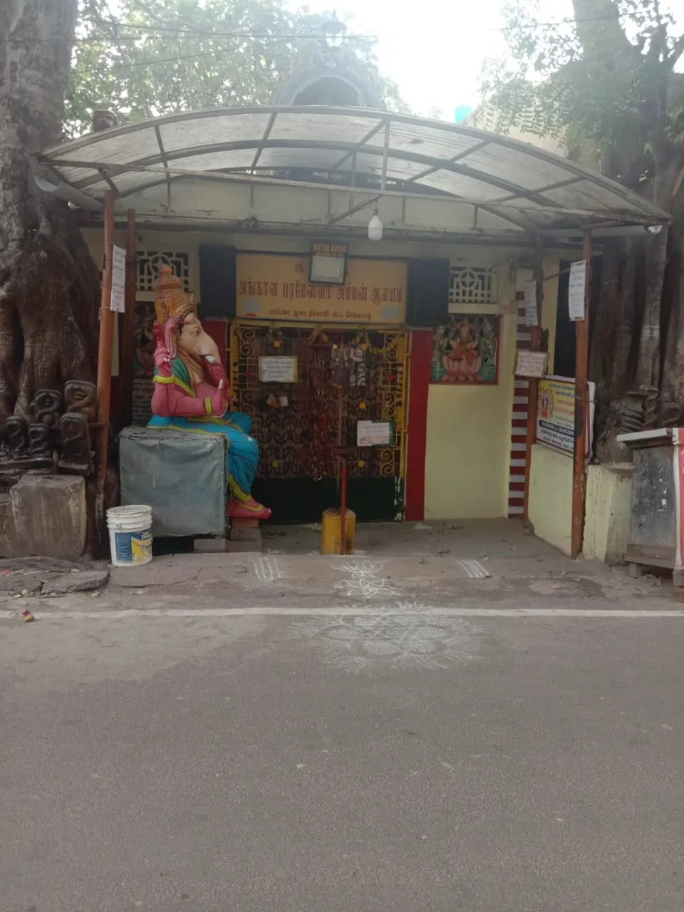 அருள்மிகு அங்காளபரமேஸ்வரி அம்மன் திருக்கோயில், மயிலாப்பூர், சென்னை - 600004 - Main View