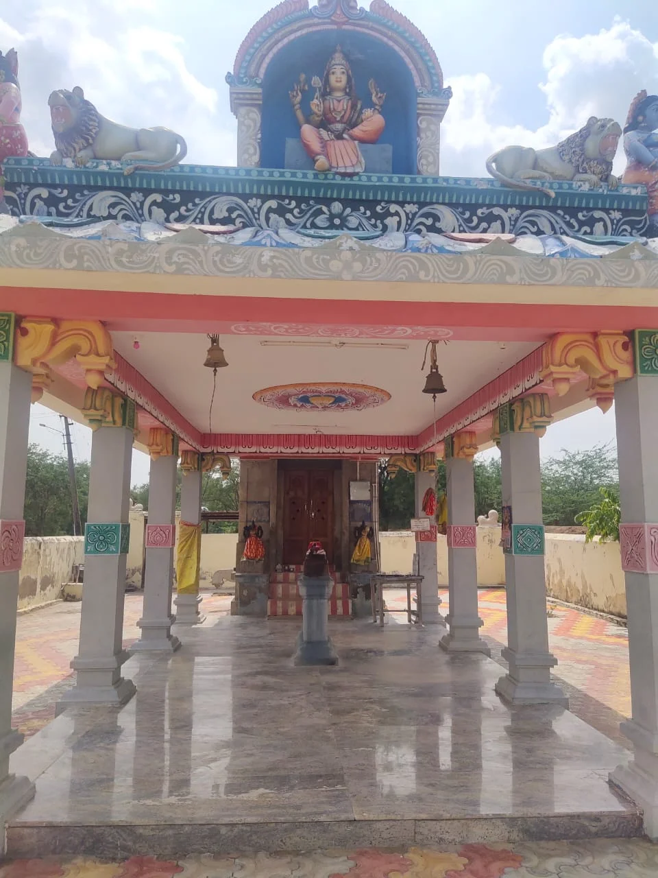 Arulmigu Ankala Eeshwari Amman Temple, Thirupathur - 630211 - Main View