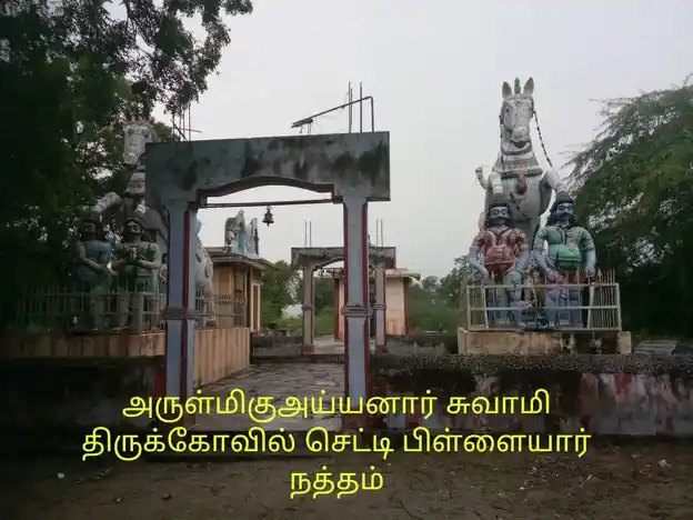Arulmigu Ayyanar Temple, Chettipillaiyarnatham - 625706