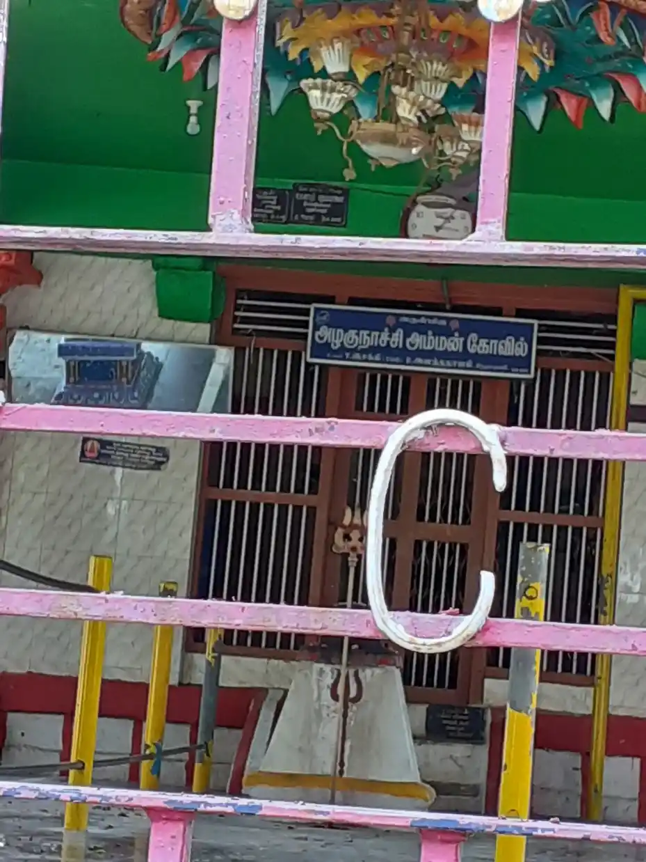 Arulmigu Azhkiyanachiamman Temple, Near Thaibala Theatre, Melagaram - 627818 அருள்மிகு அழகிய நாச்சியாரம்மன் திருக்கோயில், -, Melagaram - 627818, Tenkasi - Ancient Temple Architecture and History Image 3