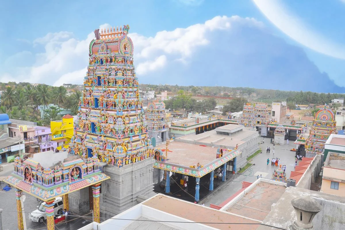 அருள்மிகு பத்ரகாளியம்மன் திருக்கோயில், Mechcheri - 636453 - Main View