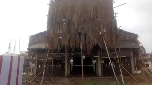 Arulmigu Badrakaliamman Temple, Police Station Near, Tharamangalam - 636502 அருள்மிகு &nbsp;படரகாளிஅம்மன் &nbsp;திருக்கோவில், காவல் நிலையம் அருகில், Tharamangalam - 636502, Salem - Ancient Temple Architecture and History Image 2