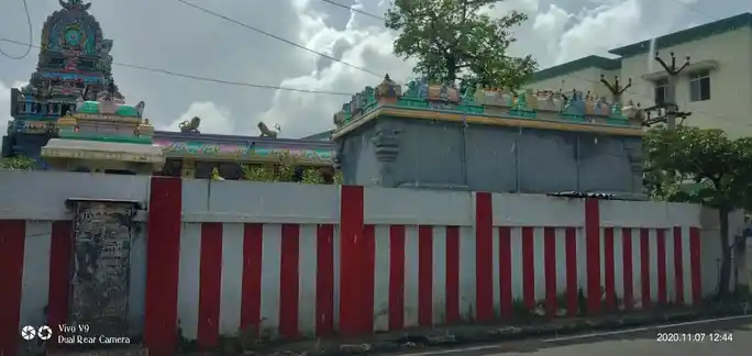 Arulmigu Devi Karumariamman Temple, Old Washermentpet, Chennai - 600081 அருள்மிகு தேவி கருமாரியம்மன் திருக்கோயில், தண்டையார்பேட்டை, சென்னை - 600081, Chennai - Ancient Temple Architecture and History Image 2