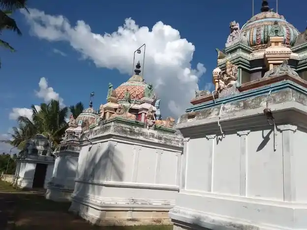 Arulmigu Dharmar Thuropathiamman and Pillaiyar Temple, Vallathirakottai, Alangudi Taluk - 622303 அருள்மிகு தர்மர் திரௌபதியம்மன் மற்றும் பிள்ளையார் திருக்கோயில், வல்லத்திராக்கோட்டை, ஆலங்குடி வட்டம் - 622303, Pudukkottai - Ancient Temple Architecture and History Image 7