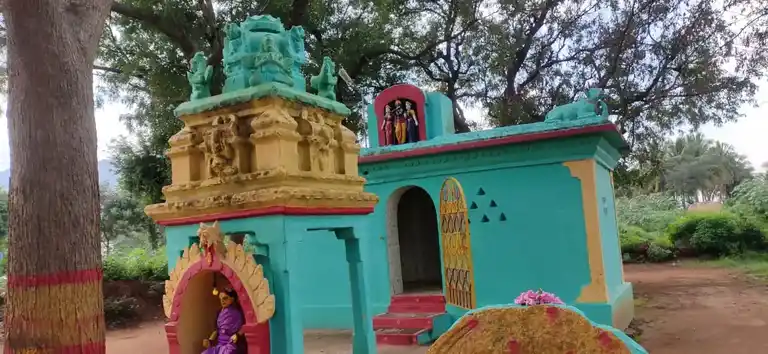 Arulmigu Dharmarajar Throwpathiamman Temple, Alangayam Road, Vaniyambadi - 635752 அருள்மிகு தர்மராஜா திரௌபதி அம்மன் திருக்கோயில், ஆலங்காயம் ரோடு, வாணியம்பாடி - 635752, Thirupathur - Ancient Temple Architecture and History Image 2