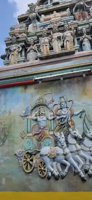 Arulmigu Dhrowpathiamman Temple, Pallapatti - 624002 அருள்மிகு திரௌபதியம்மன் திருக்கோயில், பள்ளப்பட்டி - 624002, Dindigul - Ancient Temple Architecture and History Image 2