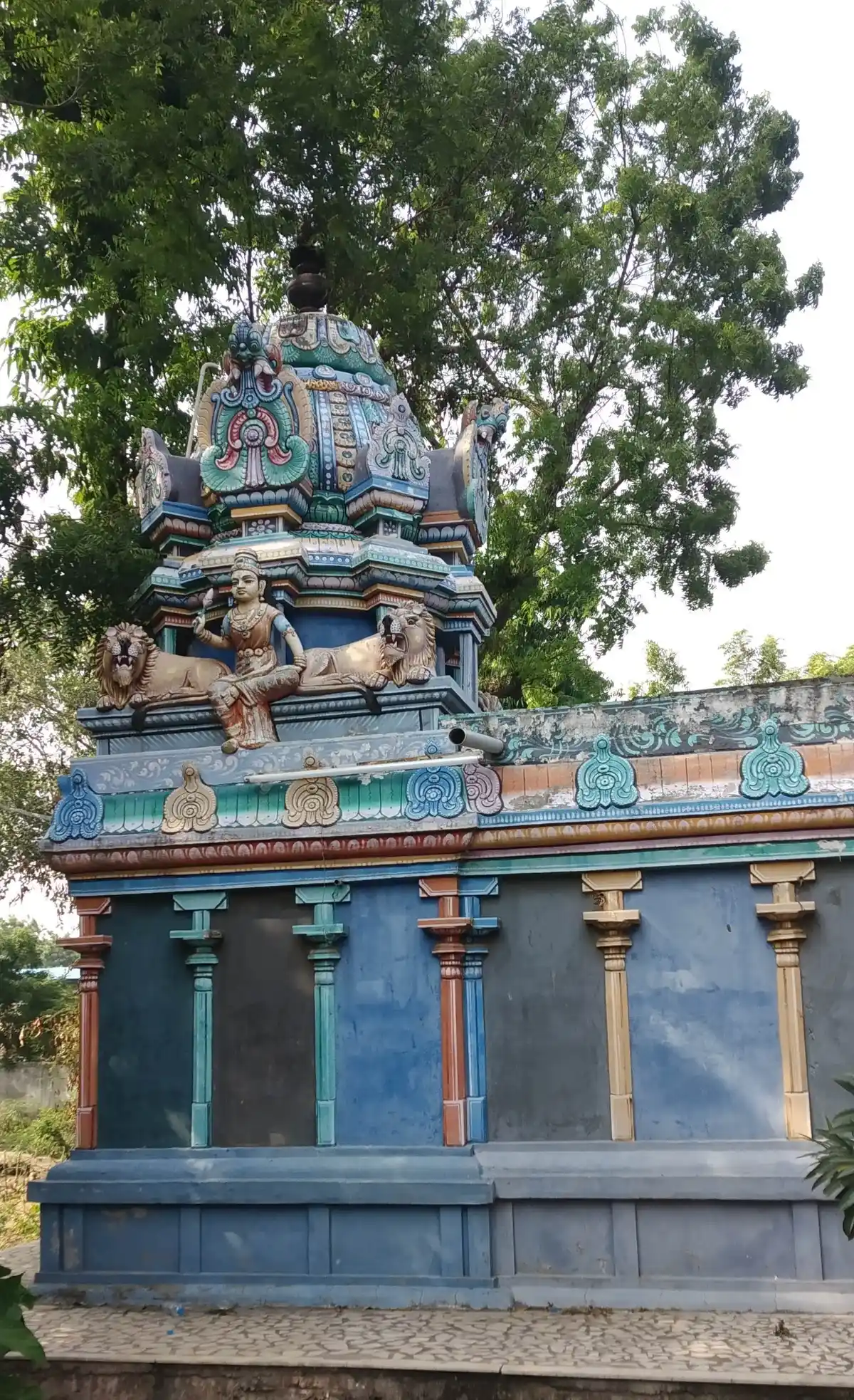Arulmigu Durapathiamman Temple, Kottaiyur - 612002 அருள்மிகு திரௌபதையம்மன் திருக்கோயில், Kottaiyur - 612002, Thanjavur - Ancient Temple Architecture and History Image 4