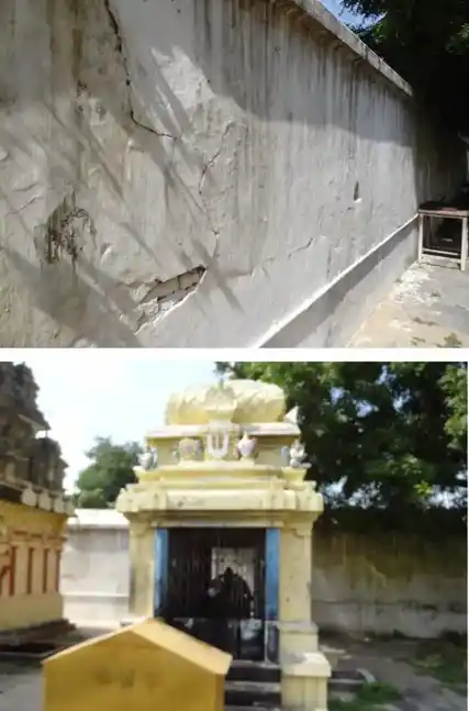 Arulmigu Ekambareshwarar Varadharajar Alias Anjaneya Swamy Temple, Minjur - 601203 அருள்மிகு ஏகாம்பரநாதர் வரதராஜர் மற்றும் ஆஞ்சநேயர் திருக்கோயில், மீஞ்சூர் - 601203, Tiruvallur - Ancient Temple Architecture and History Image 4