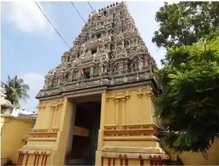 Arulmigu Ekambareshwarar Varadharajar Alias Anjaneya Swamy Temple, Minjur - 601203 அருள்மிகு ஏகாம்பரநாதர் வரதராஜர் மற்றும் ஆஞ்சநேயர் திருக்கோயில், மீஞ்சூர் - 601203, Tiruvallur - Ancient Temple Architecture and History Image 6