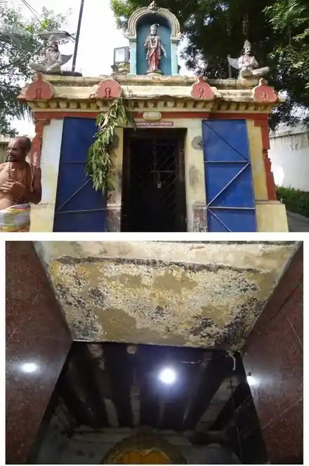 Arulmigu Ekambareshwarar Varadharajar Alias Anjaneya Swamy Temple, Minjur - 601203 அருள்மிகு ஏகாம்பரநாதர் வரதராஜர் மற்றும் ஆஞ்சநேயர் திருக்கோயில், மீஞ்சூர் - 601203, Tiruvallur - Ancient Temple Architecture and History Image 7