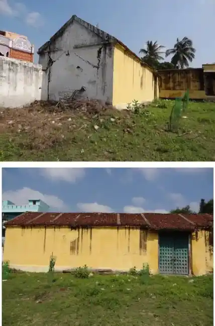 Arulmigu Ekambareshwarar Varadharajar Alias Anjaneya Swamy Temple, Minjur - 601203 அருள்மிகு ஏகாம்பரநாதர் வரதராஜர் மற்றும் ஆஞ்சநேயர் திருக்கோயில், மீஞ்சூர் - 601203, Tiruvallur - Ancient Temple Architecture and History Image 8