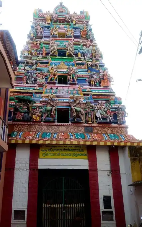 Arulmigu Ekambareswarar Sametha Kamachi Amman Temple, Thoothukudi - 628002 அருள்மிகு ஏகாம்பரேஸ்வரர் திருக்கோயில், Thoothukudi - 628002, Thoothukudi - Ancient Temple Architecture and History Image 3