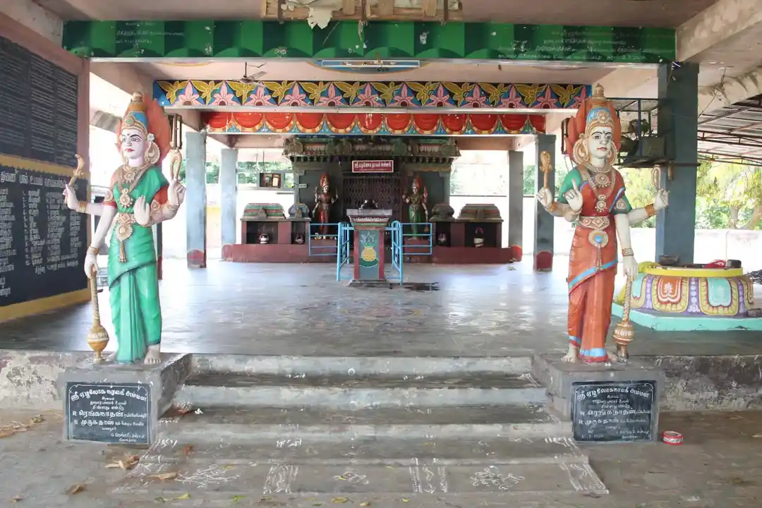 Arulmigu Ezhuloga Nayagi Temple, Manalur, Manalur - 609804 அருள்மிகு ஏழுலோகநாயகி அம்மன் திருக்கோயில், மணலூர், Manalur - 609804, Thanjavur - Ancient Temple Architecture and History Image 3