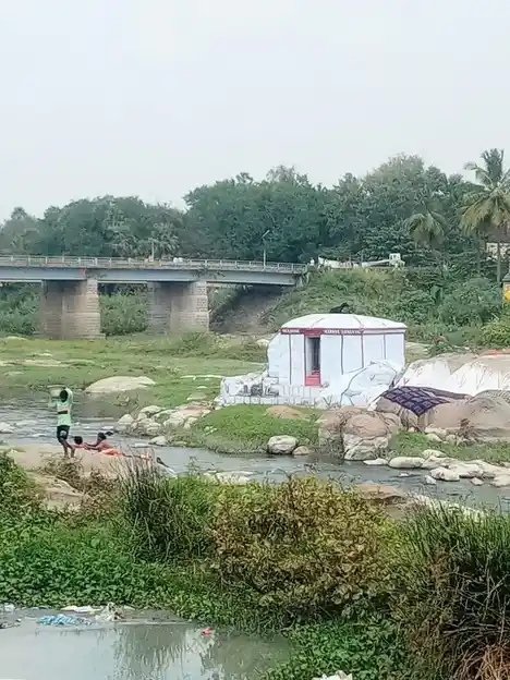 Arulmigu Hanumantharayaswamy Temple, Thenpannai Attrangarai, Kaveripatnam - 635112 அருள்மிகு அனுமந்தராயசுவாமி திருக்கோயில், தென்பெண்ணை ஆற்றங்கரையோரம், காவேரிப்பட்டிணம் - 635112, Krishnagiri - Ancient Temple Architecture and History Image 4