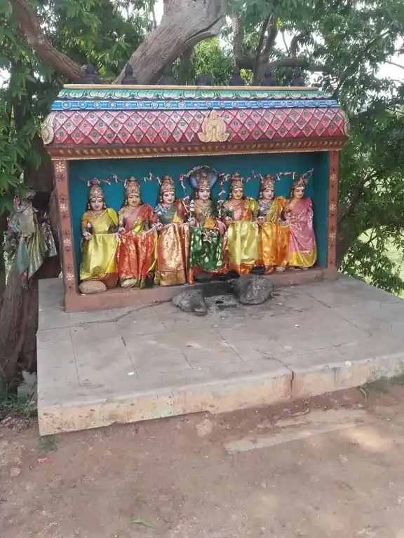 Arulmigu Jambuthurai Kannimaar Temple, A.Vellodu - 624307 அருள்மிகு ஜம்புத்துலை கன்னிமார் கோயில், A.Vellodu - 624307, Dindigul - Ancient Temple Architecture and History Image 6