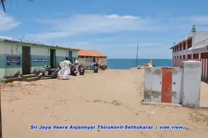 Arulmigu Jeyaveera Anjaneyar Temple, Sethukarai - 623504 அருள்மிகு ஜெயவீர ஆஞ்சநேயர் திருக்கோயில், Sethukarai - 623504, Ramanathapuram - Ancient Temple Architecture and History Image 8
