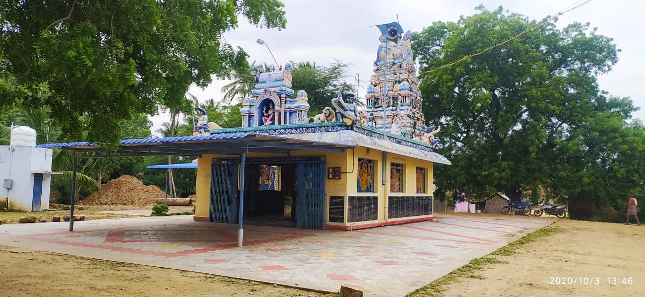 அருள்மிகு காளியம்மன் விநாயகர் திருக்கோயில், Sukkampatti - 639110 - Main View